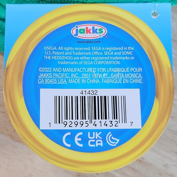 Sonic the Hedgehog Jade Whisp 5" UltraSoft Collectible Video Gaming Plush NWT - Picture 5 of 6